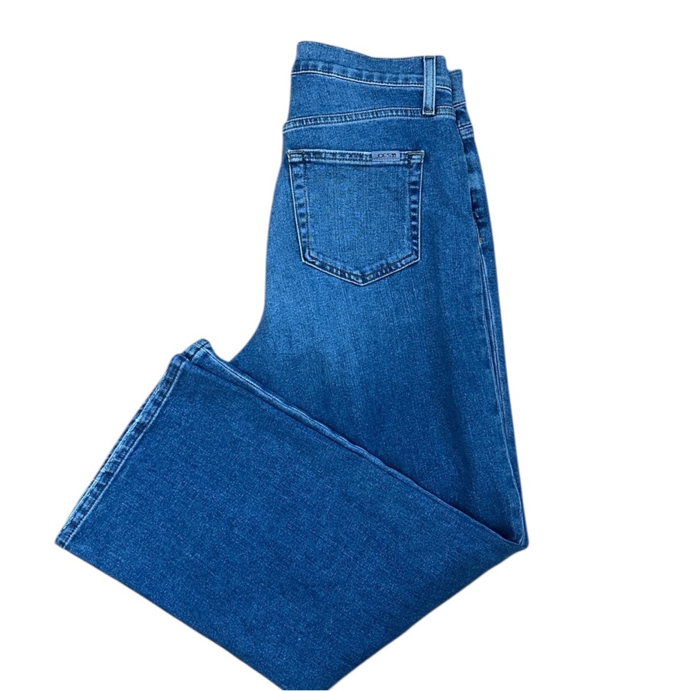Joe Jeans Kenina High Rise Crop Wide Leg Denim Blue Jeans Women's 29